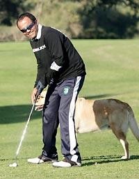 Israeli is world’s top blind golfer