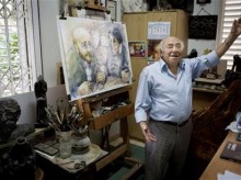 Israeli artist last link to legendary Holocaust victim